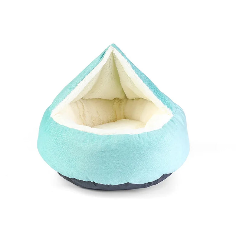 Cozy Hideaway Pet Cave Bed