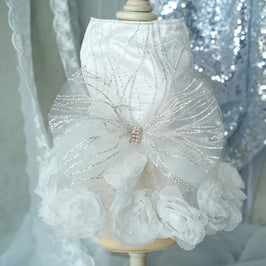 Roupa de Luxo para Cães de Casamento