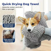Chenille Pet Bath Towel