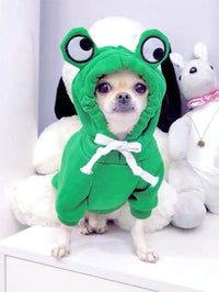 The Hoppy Paws Frog Hoodie