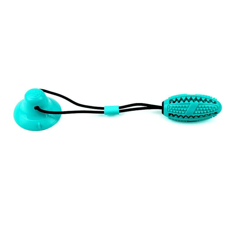 Large Dog Ball Toys Suction Cup Ropes Interactive Leaking Slow Feeder Chew Toy Teeth Cleaning, Alaskan, Husky toys