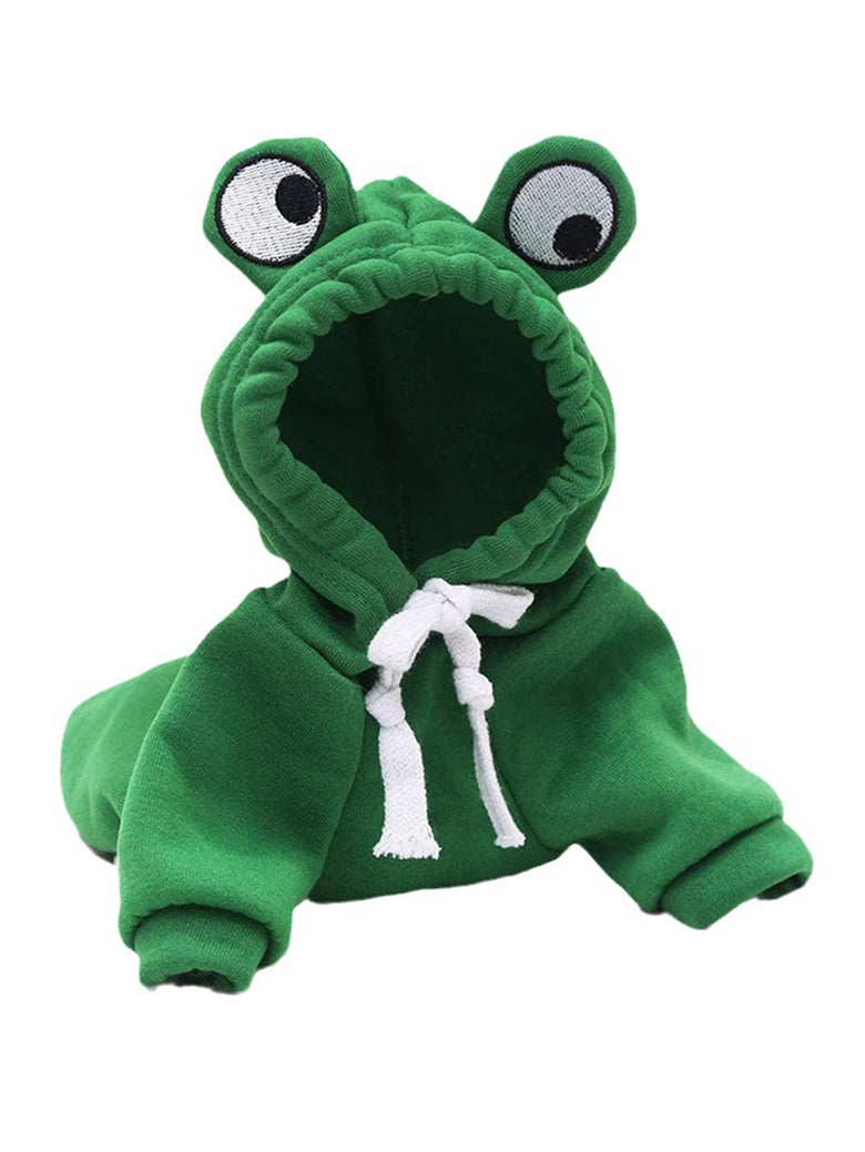 The Hoppy Paws Frog Hoodie