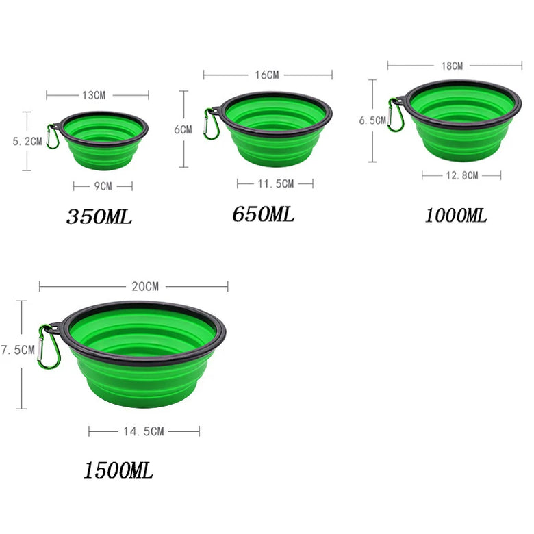 Collapsible Travel Bowl