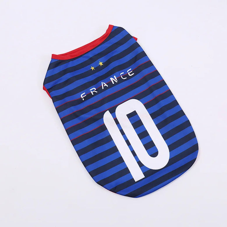 International Soccer Team Pet Jersey