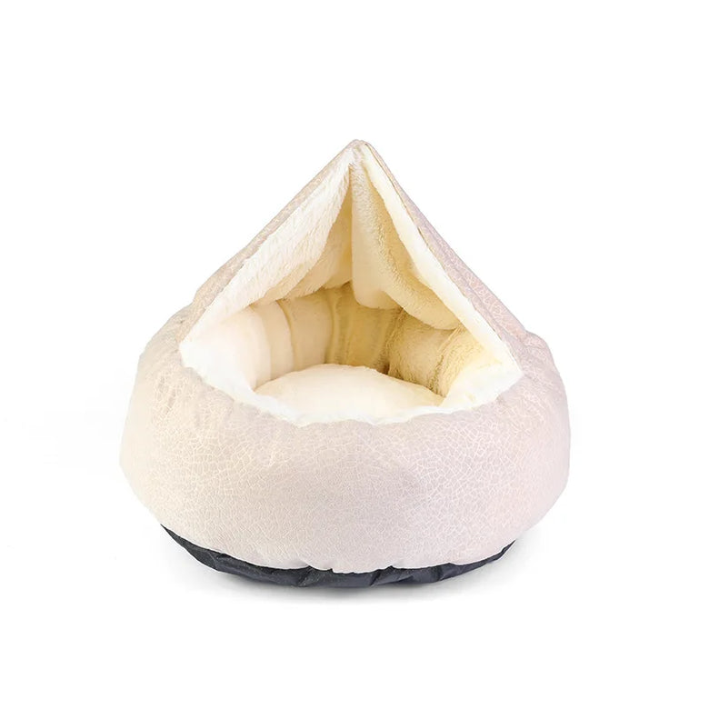 Cozy Hideaway Pet Cave Bed