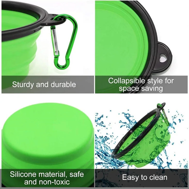 Collapsible Travel Bowl