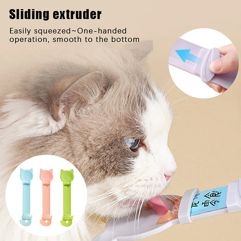 Lick-It-Clean Cat Treat Squeezer