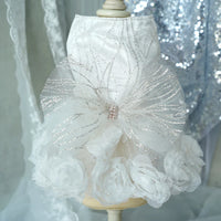 Roupa de Luxo para Cães de Casamento