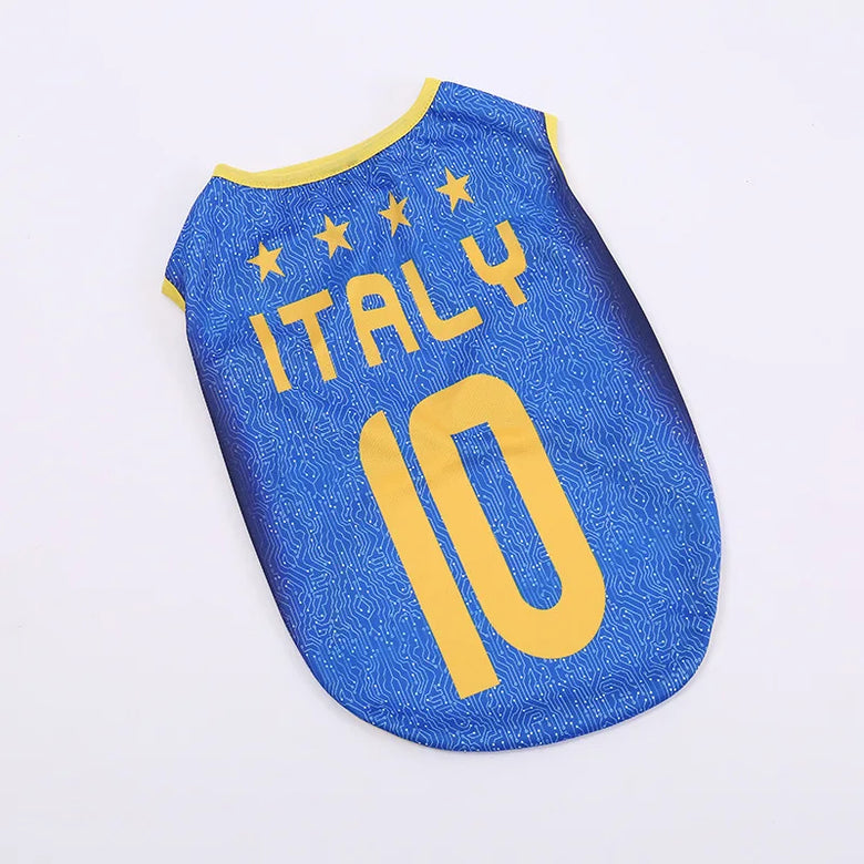 International Soccer Team Pet Jersey