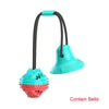 Large Dog Ball Toys Suction Cup Ropes Interactive Leaking Slow Feeder Chew Toy Teeth Cleaning, Alaskan, Husky toys