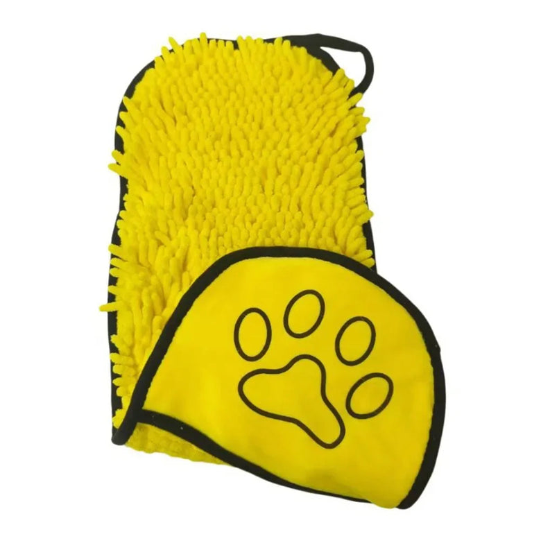 Chenille Pet Bath Towel