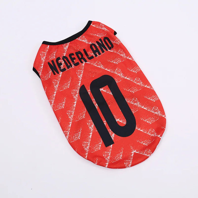 International Soccer Team Pet Jersey